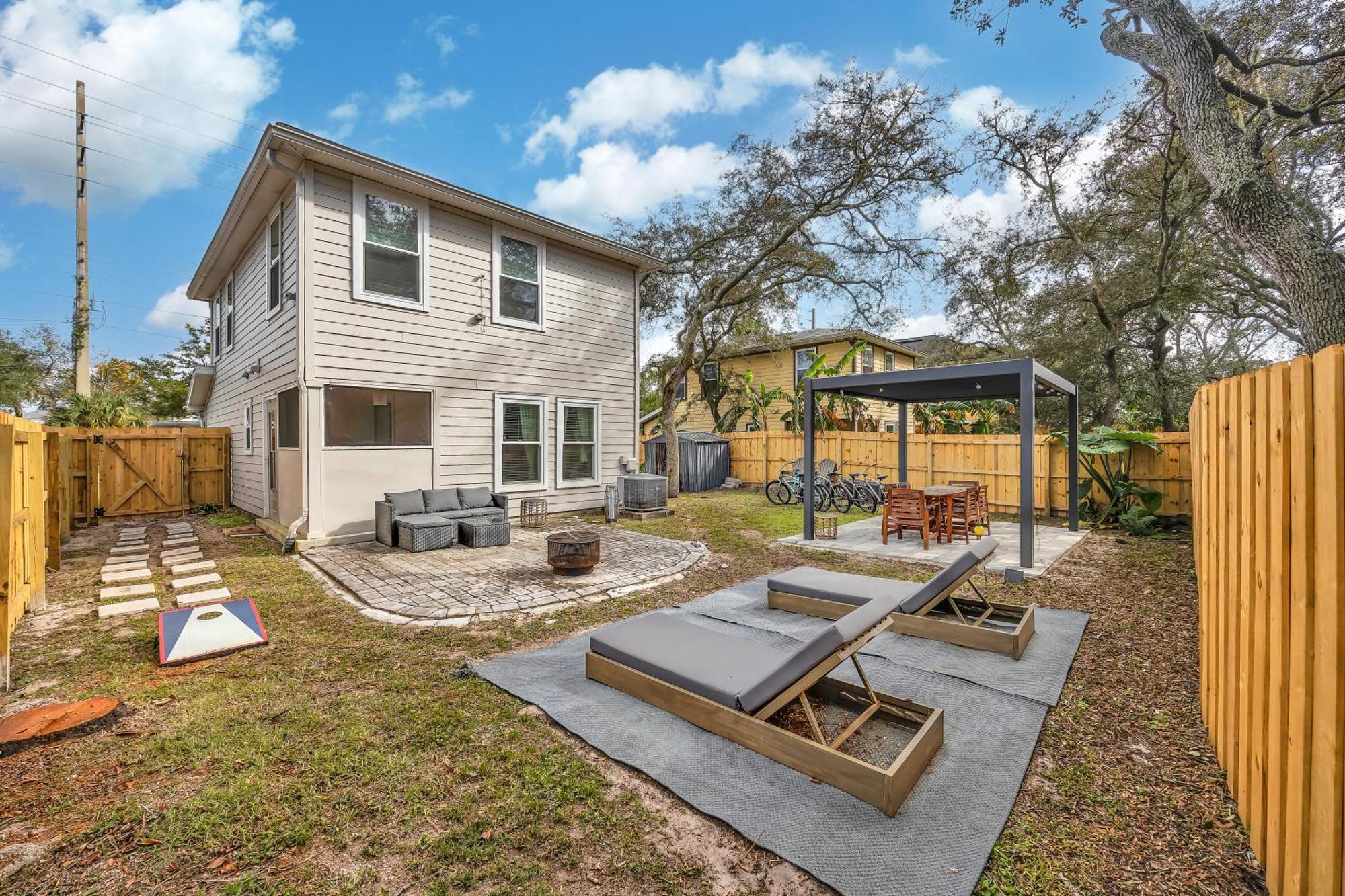 {Hidden Gem} Beach Home Blocks From Ocean +6 Bikes Jacksonville Beach Ngoại thất bức ảnh