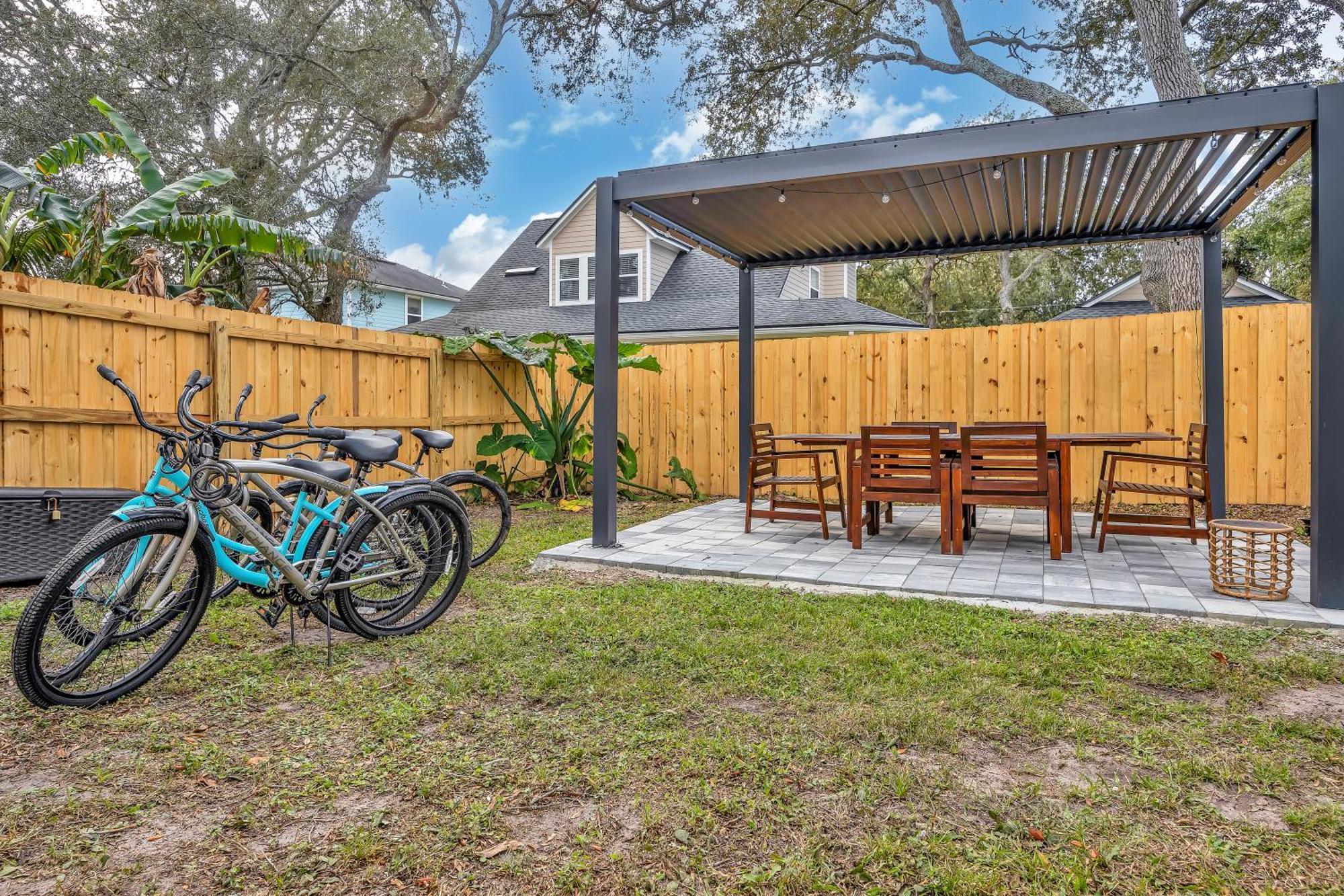 {Hidden Gem} Beach Home Blocks From Ocean +6 Bikes Jacksonville Beach Ngoại thất bức ảnh