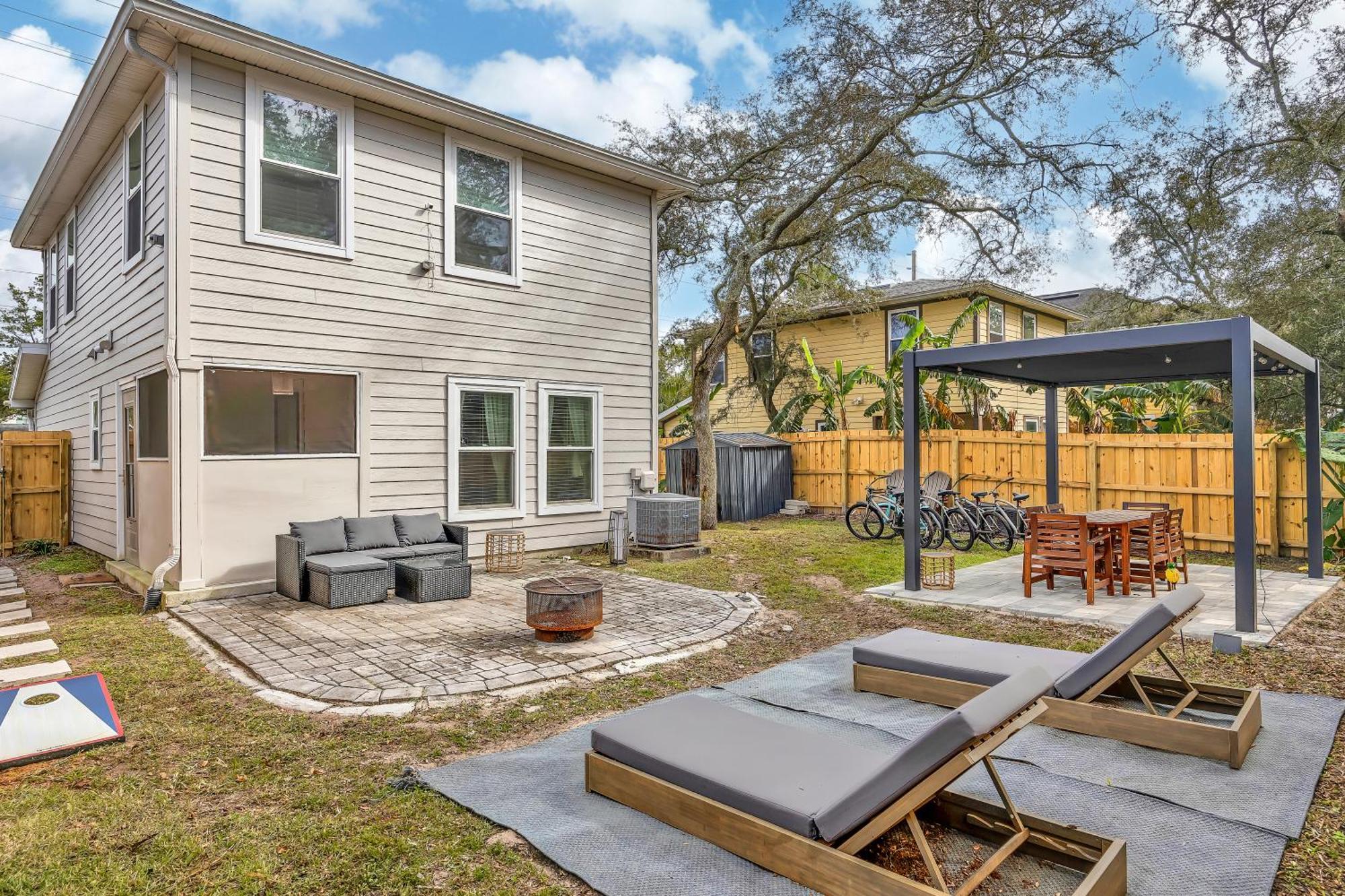{Hidden Gem} Beach Home Blocks From Ocean +6 Bikes Jacksonville Beach Ngoại thất bức ảnh